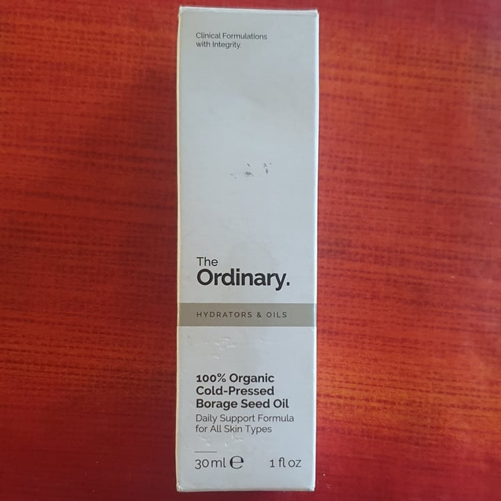 photo of The Ordinary 100% Cold Pressed Borage Oil shared by @giolanghe on  15 Apr 2022 - review