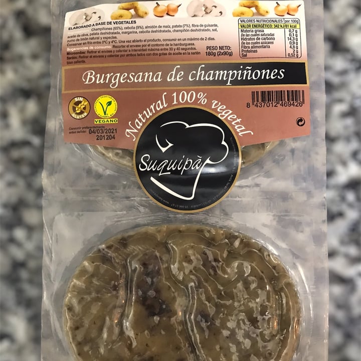 photo of Suquipà Burgesana de Champiñones shared by @carlyk on  22 Dec 2020 - review