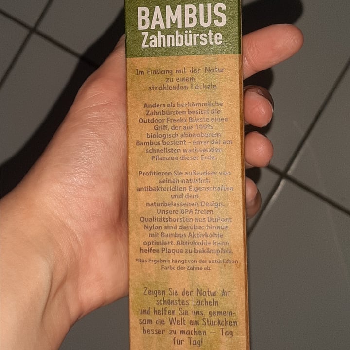 review photo of Outdoor Freakz Bamboo Toothbrush shared by @sofiabianco on 31 Jan 2022 - review