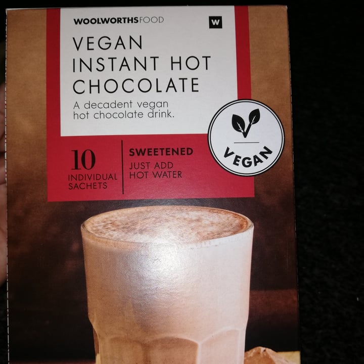 photo of Woolworths Food Vegan instant Hot Chocolate shared by @natasha1912 on  08 Jan 2021 - review