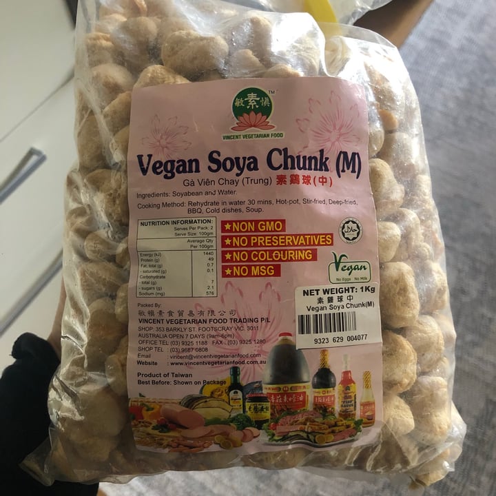 photo of Vincent Vegetarian Food Vegan Soya Chunk shared by @lilxbirdy on  30 Sep 2021 - review