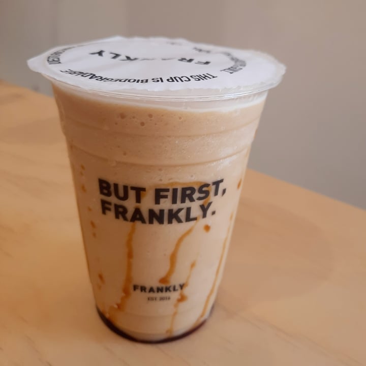 photo of Frankly Bubble Tea & Coffee Caramel Coffee Frappè shared by @acilegna on  03 Oct 2022 - review