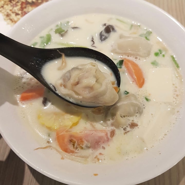 photo of Truly Vegetarian 非素不可 Soya dumpling soup shared by @ycarolyn on  29 May 2019 - review