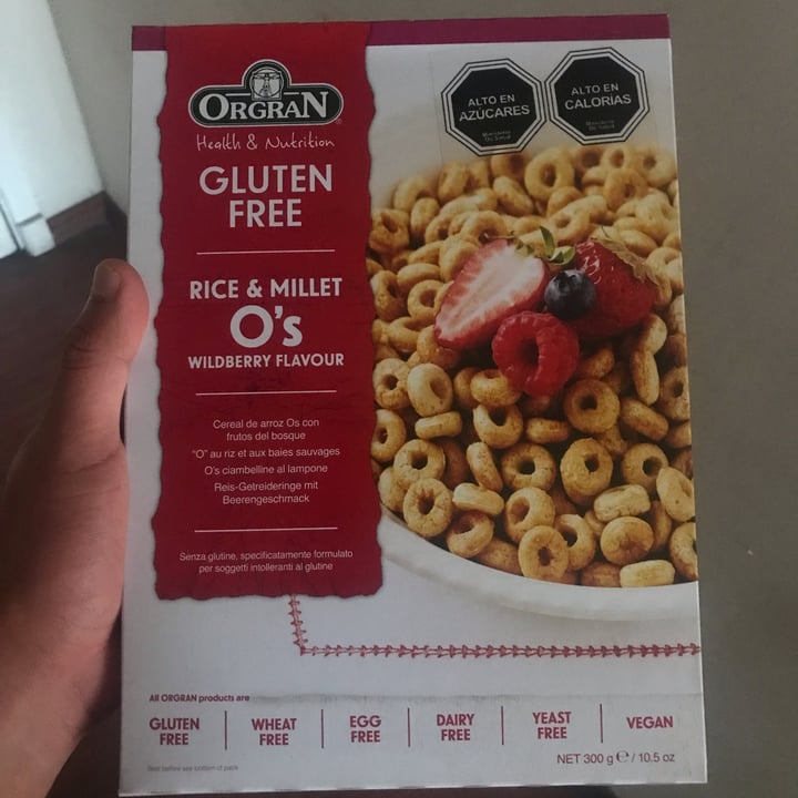 review photo of Orgran Cereal Rice & Millet O's Wildberry shared by @diegorozas10 on 02 Dec 2021 - review