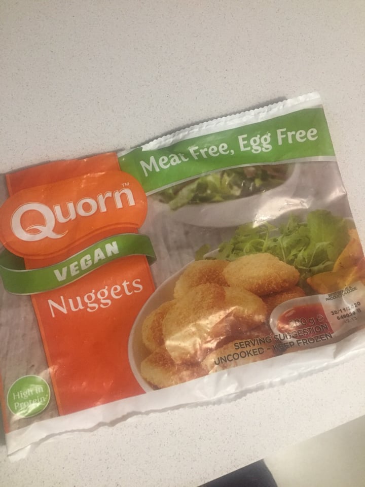 photo of Quorn Vegan Nuggets shared by @taz on  02 Dec 2019 - review