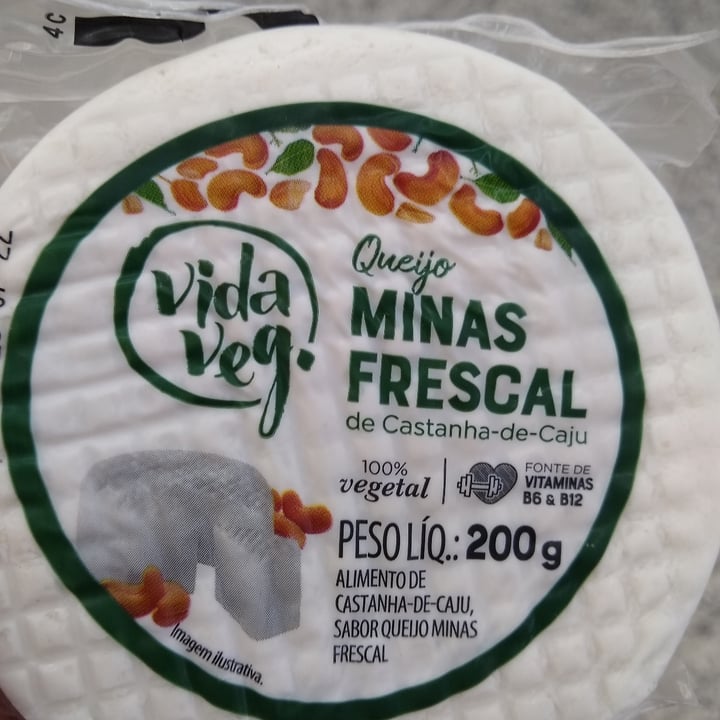 photo of Vida Veg Queijo De Castanha De Caju tipo Minas Frescal shared by @fernandamatos on  10 May 2022 - review