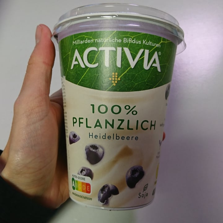 photo of Activia 100% Pflanzlich Heidelbeere shared by @alssa on  26 Nov 2021 - review