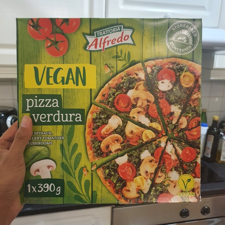 photo of Trattoria Alfredo Pizza verdura shared by @rickveg on  18 Aug 2021 - review
