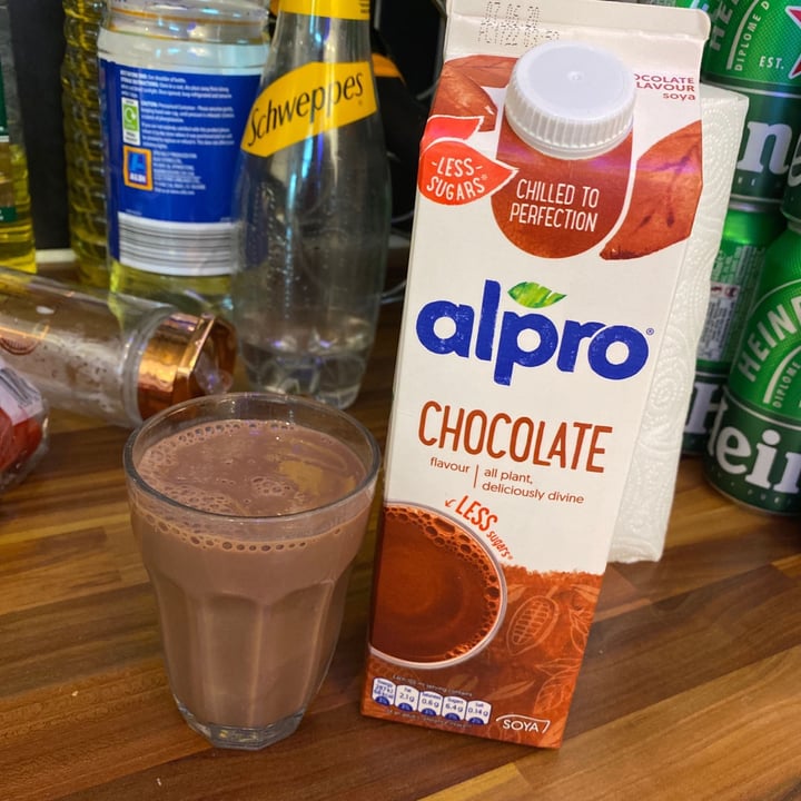photo of Alpro Chocolate Flavored Soya Milk Less Sugar shared by @robsm95 on  10 May 2020 - review