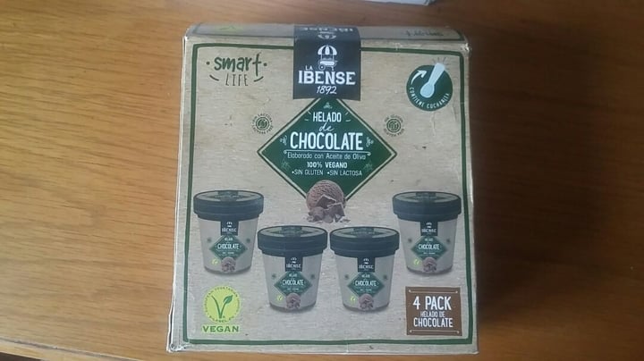 photo of La ibense 1892 Helado de Chocolate Vegano shared by @violeta777 on  08 Apr 2020 - review