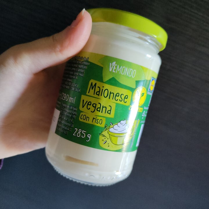 photo of Vemondo  Maionese Vegana con Riso shared by @queeervegan on  08 Dec 2022 - review
