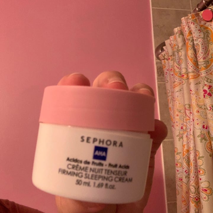 review photo of Sephora Firming sleeping cream shared by @addie623 on 18 Aug 2021 - review