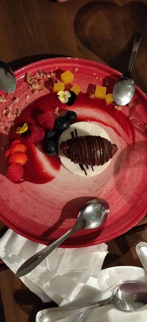 photo of Sova Vegan Butcher Coconut Cake with Chocolate Avocado Pudding shared by @victoriapalero on  08 Dec 2019 - review