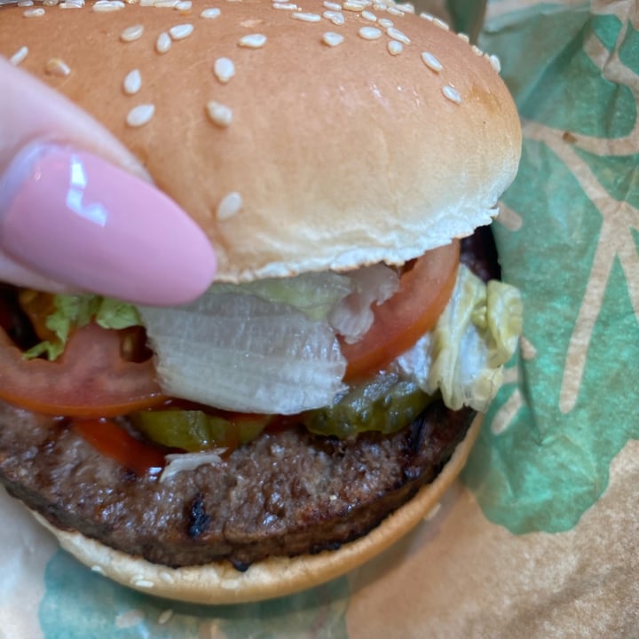 photo of Burger King Plant Based Whopper shared by @dianas on  23 Sep 2022 - review