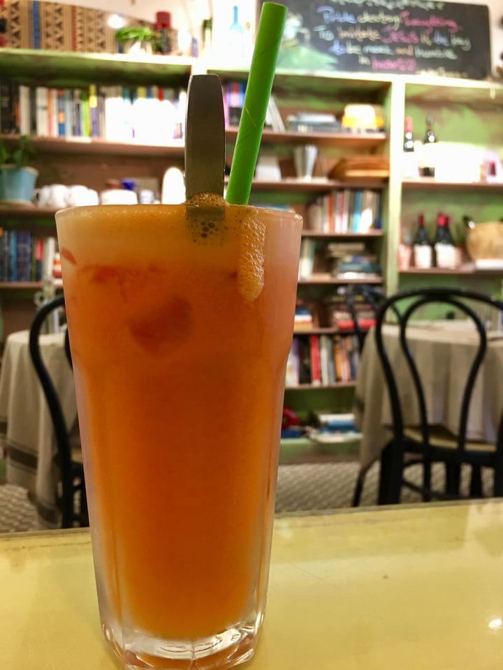 review photo of Bookworm Cafe Pumkin and Coconut soup shared by @hkfoodlover on 15 Dec 2017 - review