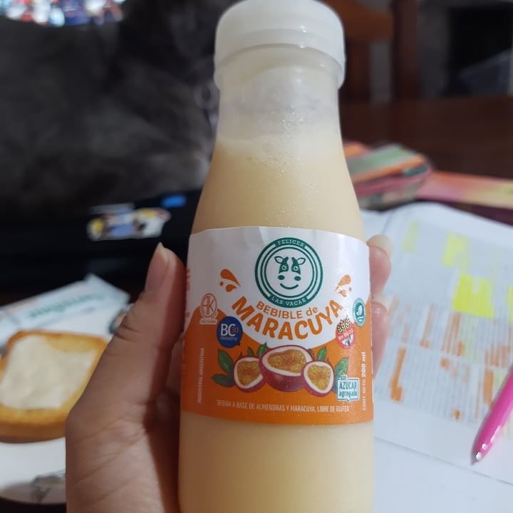 review photo of Felices Las Vacas Yogur bebible de Maracuyá shared by @micol on 07 Dec 2021 - review