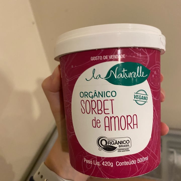 review photo of La naturelle Sorbet de Amora shared by @dudadini on 24 Jun 2022 - review