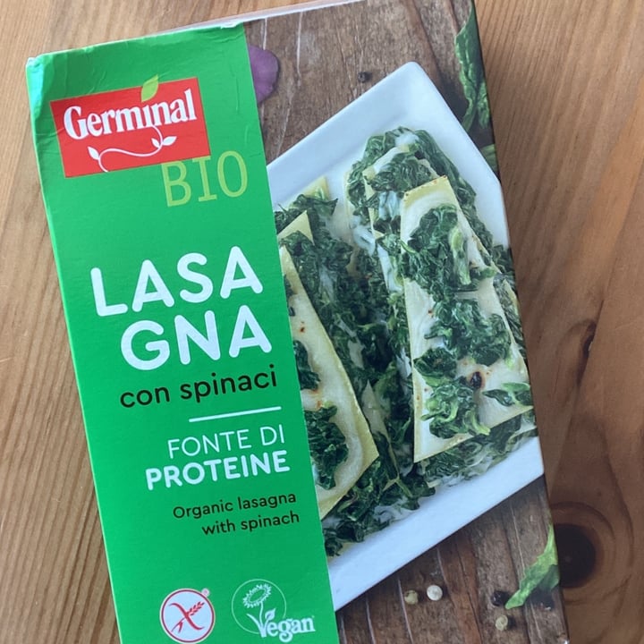 review photo of Germinal Bio Lasagna Con Spinaci shared by @serenagrazia on 08 Apr 2022 - review