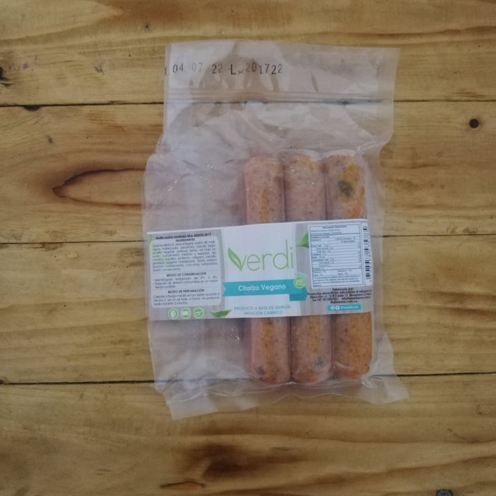 photo of Verdi Chorizo Vegano shared by @cistalyellie on  20 May 2022 - review