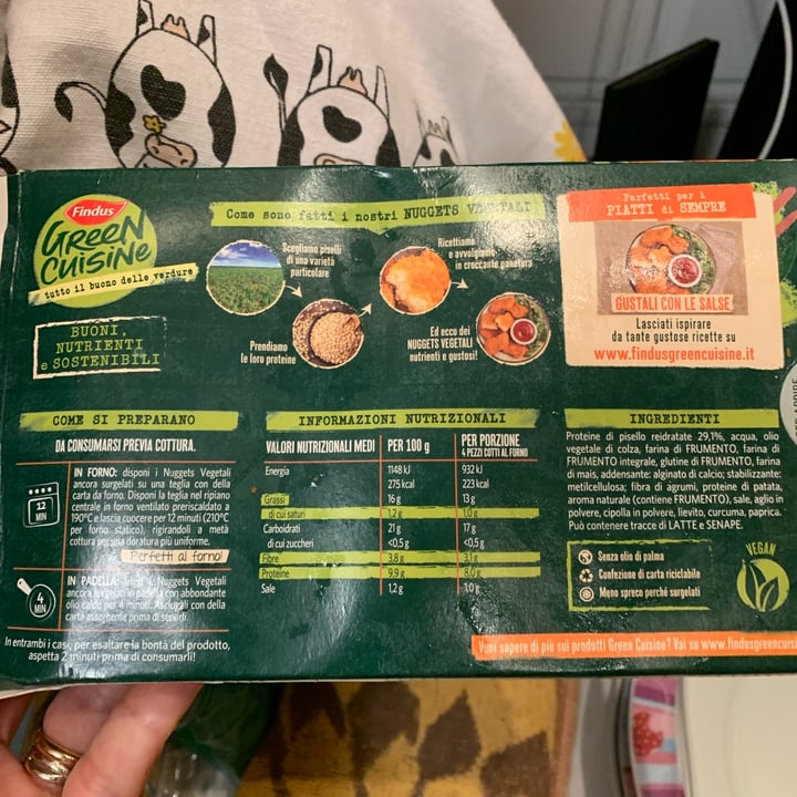 photo of Green Cuisine Nuggets Vegetali shared by @marisasa on  17 Mar 2022 - review