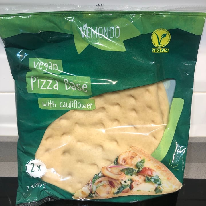 photo of Vemondo Vegan Pizza Base with Cauliflower shared by @loula on  16 Aug 2021 - review