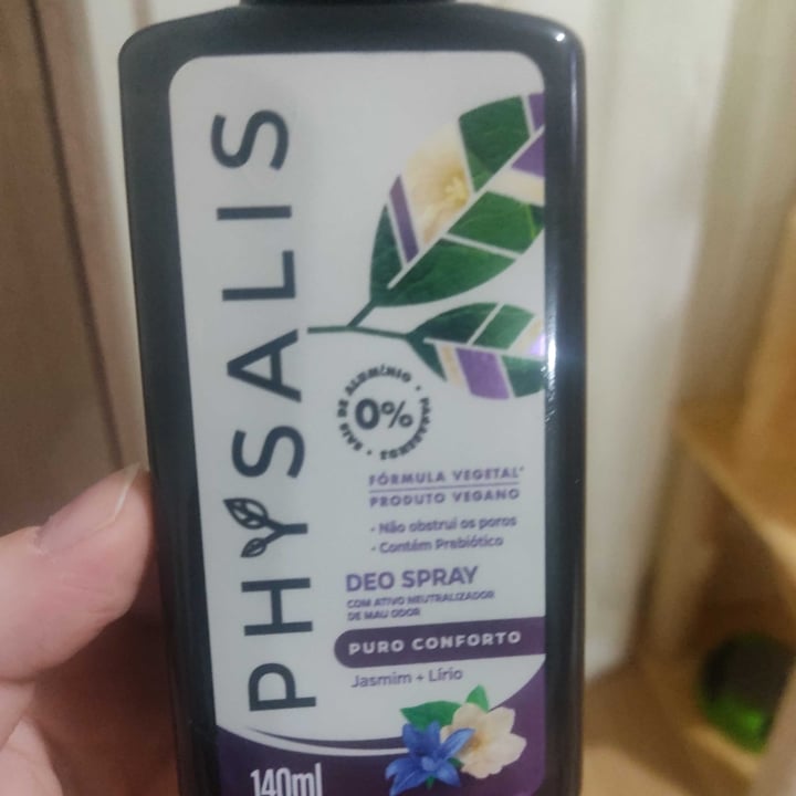 photo of Physalis Deo spray shared by @fernandafaria on  17 Apr 2022 - review