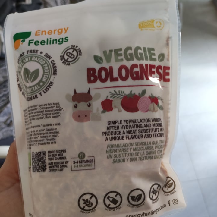 review photo of Energy Feelings Boloñesa Vegana shared by @juliiapardo on 20 Dec 2022 - review