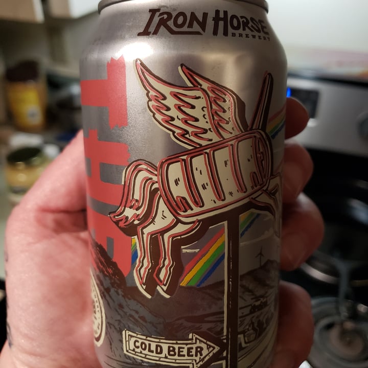 review photo of Iron Horse Brewery Double Rainbow Red India Pale Ale shared by @riversong on 04 Feb 2021 - review