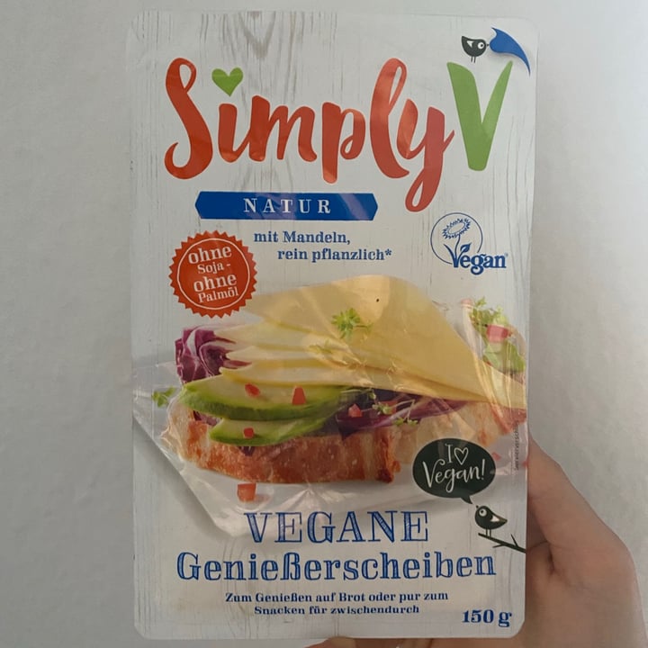 photo of Simply V Vegane Genießerscheiben Natur shared by @holasoymylk on  12 Jun 2020 - review