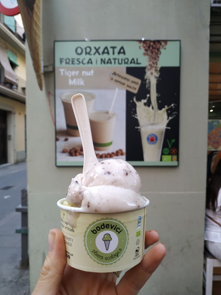 photo of Bodevici - gelats i iogurts ecològics Helado de platano shared by @youeatveggie on  26 Mar 2020 - review