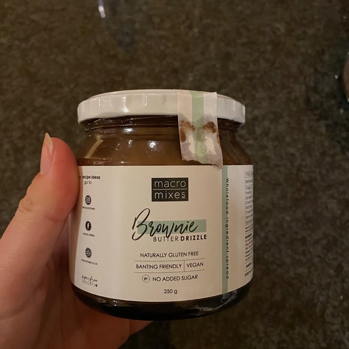 review photo of Macro Mixes Brownie Butter Drizzle shared by @bexcowie on 05 Aug 2020 - review