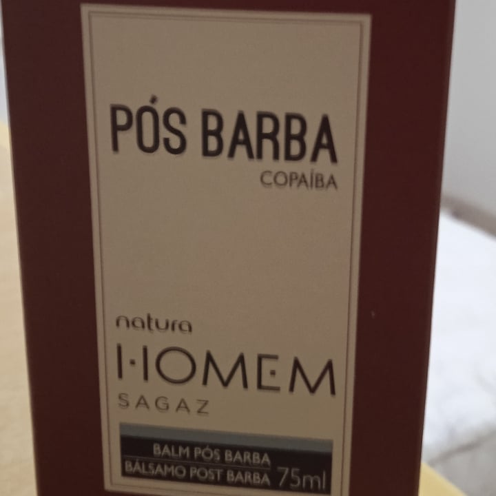 review photo of Natura Pós barba Copaíba. Natura Homem shared by @valdeciribeiro83 on 17 May 2022 - review