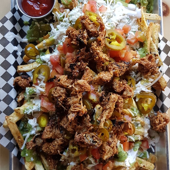 photo of Mexhico Restaurant Mexhico loaded fries shared by @plantkilla on  31 Jul 2021 - review