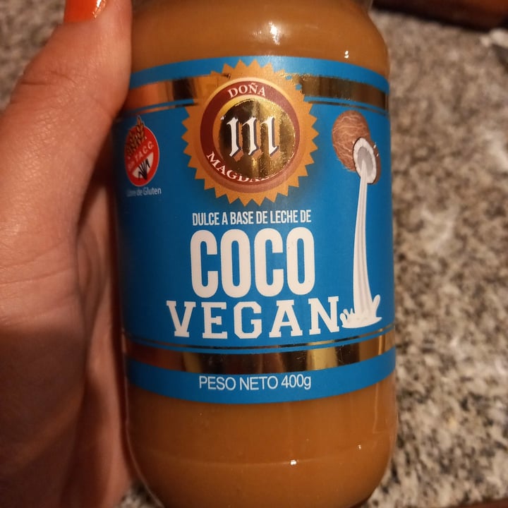 review photo of Doña Magdalena Dulce De Leche De Coco shared by @lulitalaveganita on 24 May 2021 - review
