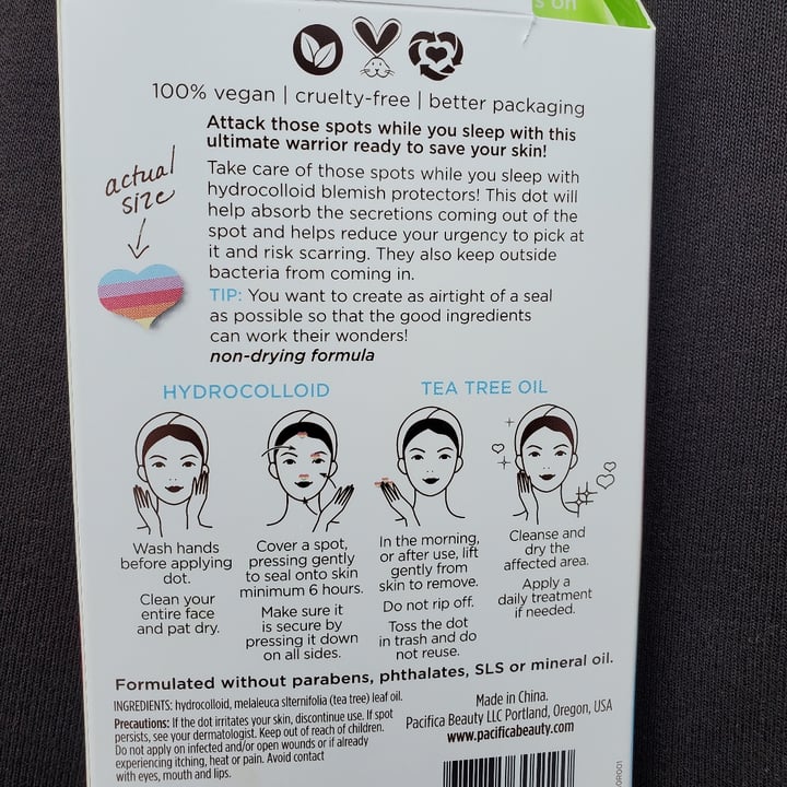 review photo of Pacifica Pore warrior overnight rescue spot dots shared by @sarbear420 on 10 Oct 2021 - review