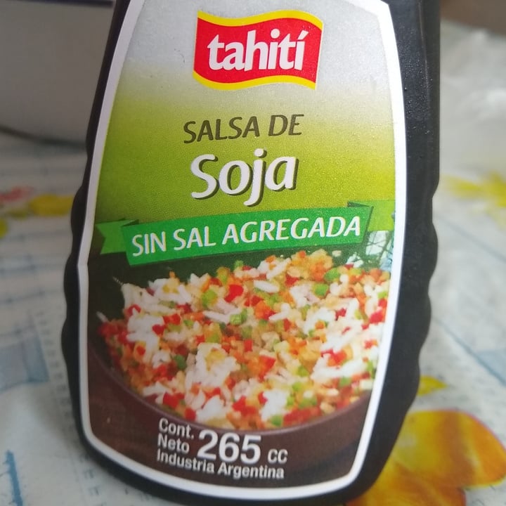 photo of Tahití Salsa de soja sin sal agregada shared by @pamarg on  22 Feb 2021 - review