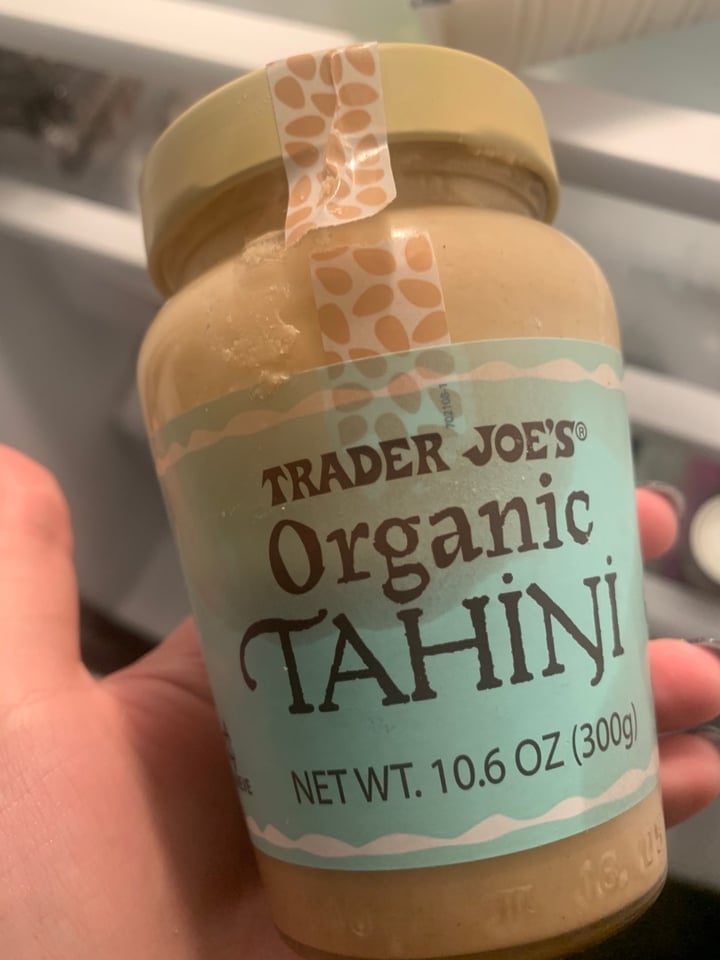 photo of Trader Joe's Organic Tahini shared by @soymilky on  10 Oct 2019 - review