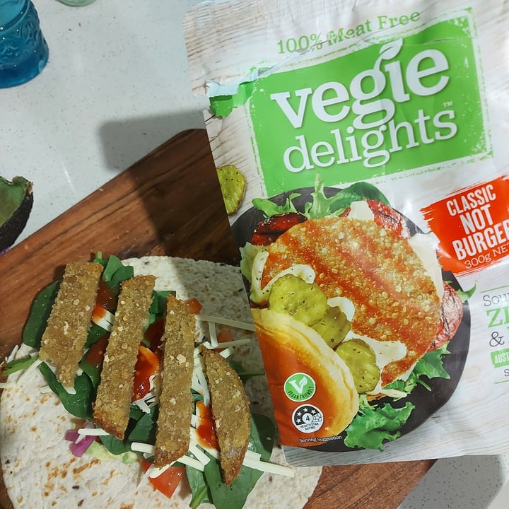 photo of Vegie Delights Classic not burger shared by @romyelise on  18 Sep 2021 - review