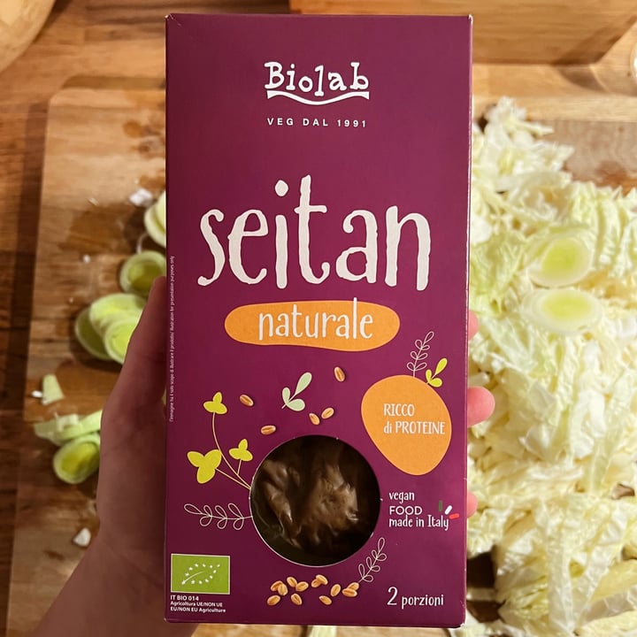 photo of Biolab vegetarian & vegan organic foods Seitan Naturale shared by @wabiside on  23 Nov 2022 - review