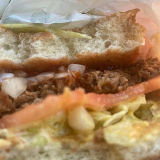 Foto do prato “Cheeseburger”