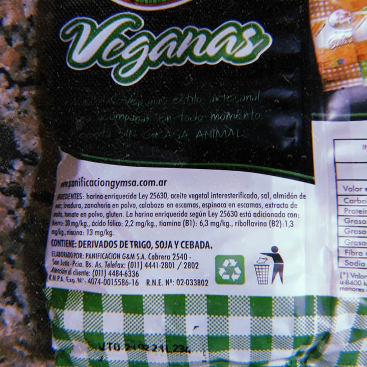 photo of G&M Galletas Marineras Veganas shared by @nanicuadern on  11 Feb 2021 - review