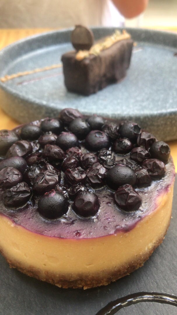 photo of Selva Blanca Cheesecake Con Blueberries Vegano shared by @drdiegoladron on  14 Feb 2020 - review