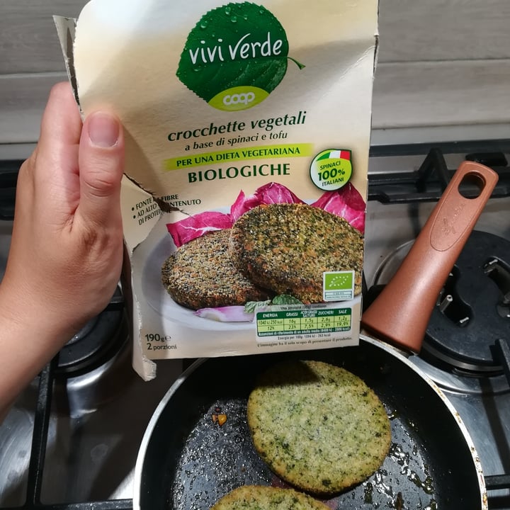 photo of Vivi Verde Coop Crocchette vegetali Di Spinaci E Tofu shared by @darials on  12 Jul 2022 - review