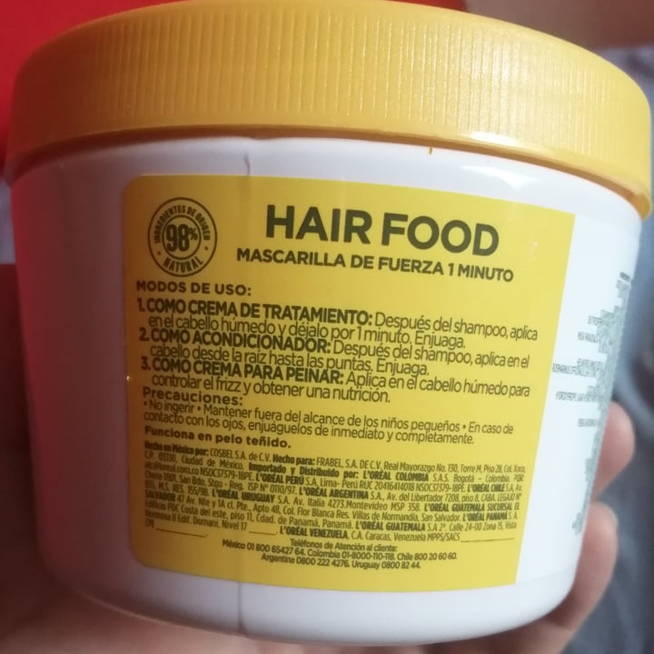 photo of Garnier 3 in 1 Hair mask Hair Food Banana shared by @angelicaesther on  17 Jun 2022 - review