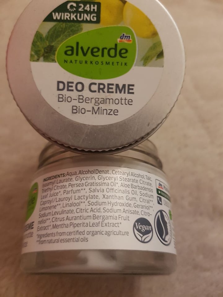 photo of Alverde Naturkosmetik Deo Cream shared by @tzlilgoldner on  17 Feb 2020 - review