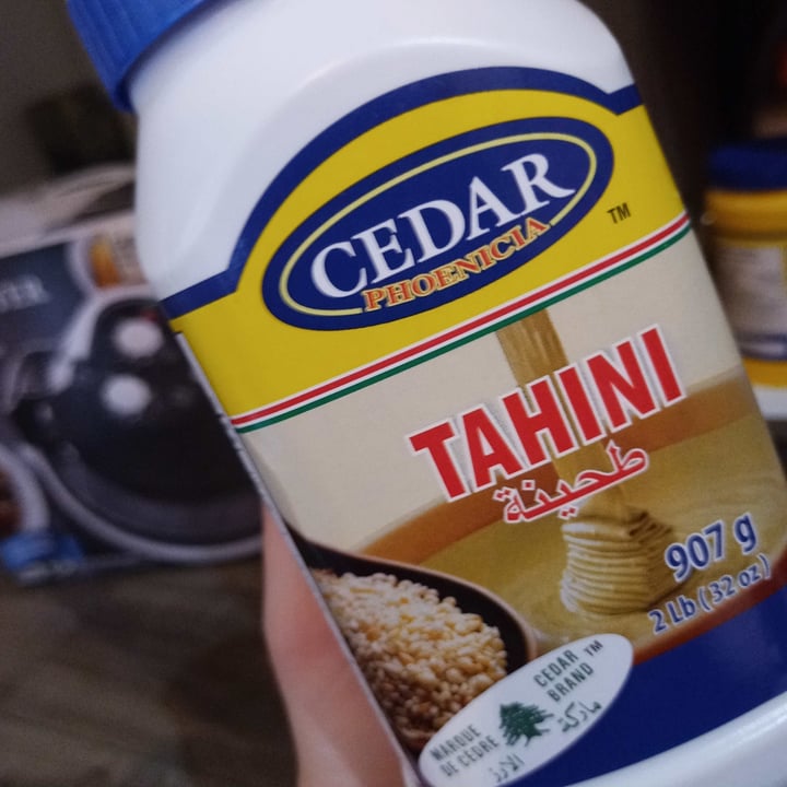 photo of Cedar Phoenicia Tahini shared by @veganthermos on  24 Dec 2020 - review
