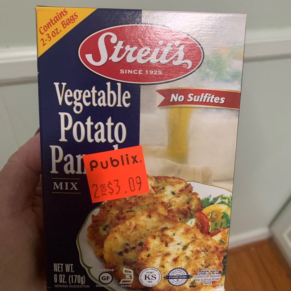Streit's Vegetable Potato Pancake Mix Reviews abillion