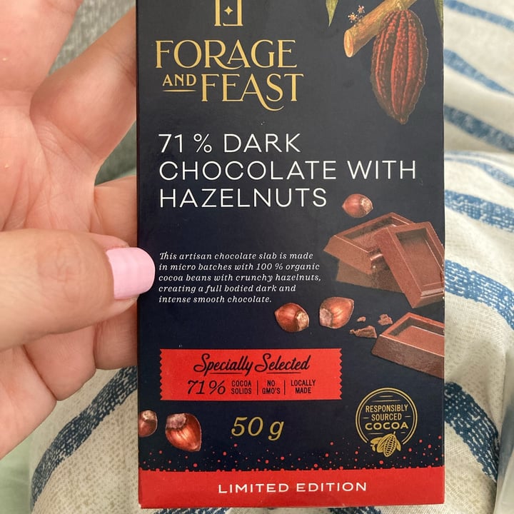 review photo of Forage and Feast 71% Dark Chocolate shared by @rozannecalitz on 07 Jul 2022 - review