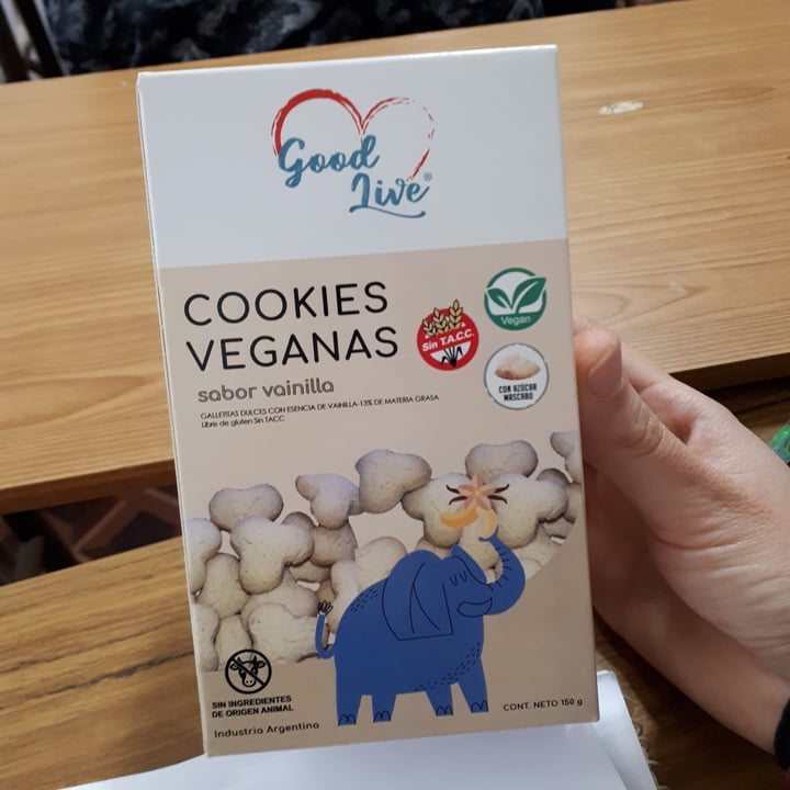 photo of Good live Cookies Sabor Vainilla shared by @aracelitamargo on  16 Jul 2022 - review