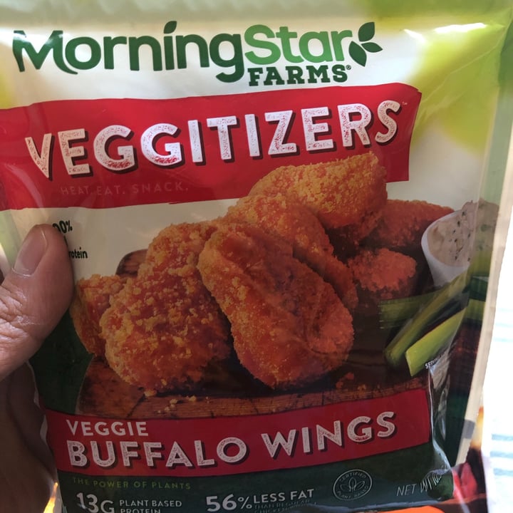 review photo of MorningStar Farms Veggitizers Veggie Buffalo Wings shared by @migumillan01 on 31 May 2020 - review